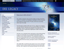Tablet Screenshot of dei-legacy.ch